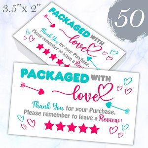 50 Thank You Cards